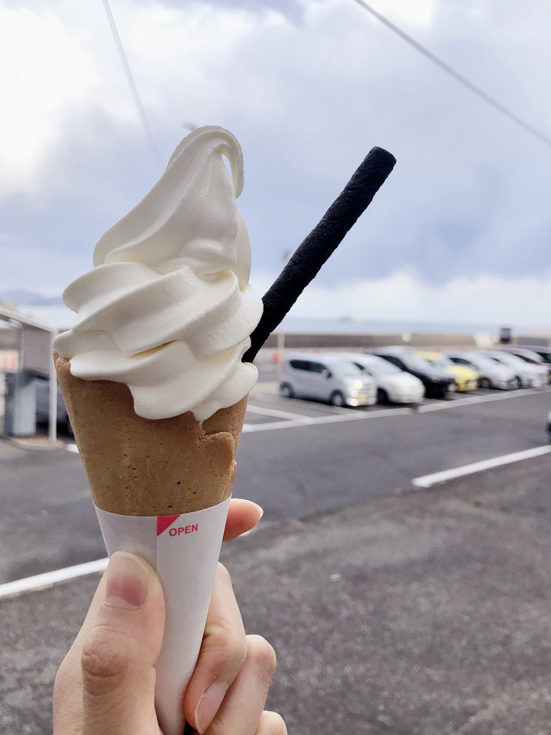 福山 鞆の浦 パワースポット仙酔島の自然塩を使用した名物 塩ソフトクリーム タレント三上スピカ Spikaのオフィシャルブログ